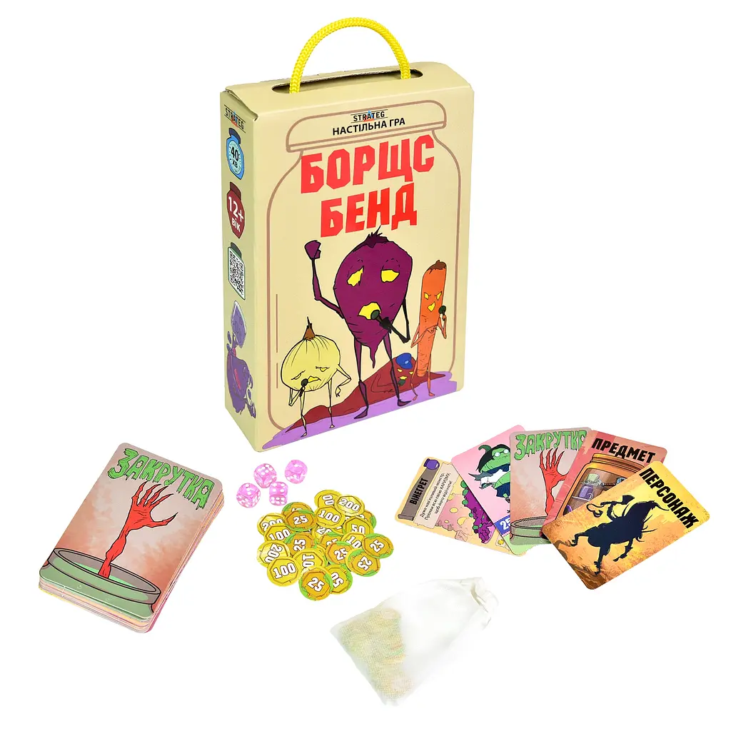 Настольная игра Strateg Борщс Бенд на украинском языке (30474) - фото 2