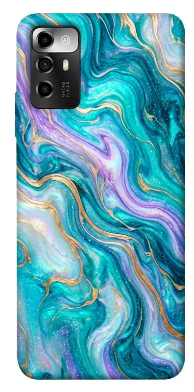 TPU чохол Demsky Mermaid marble для ZTE Blade A72