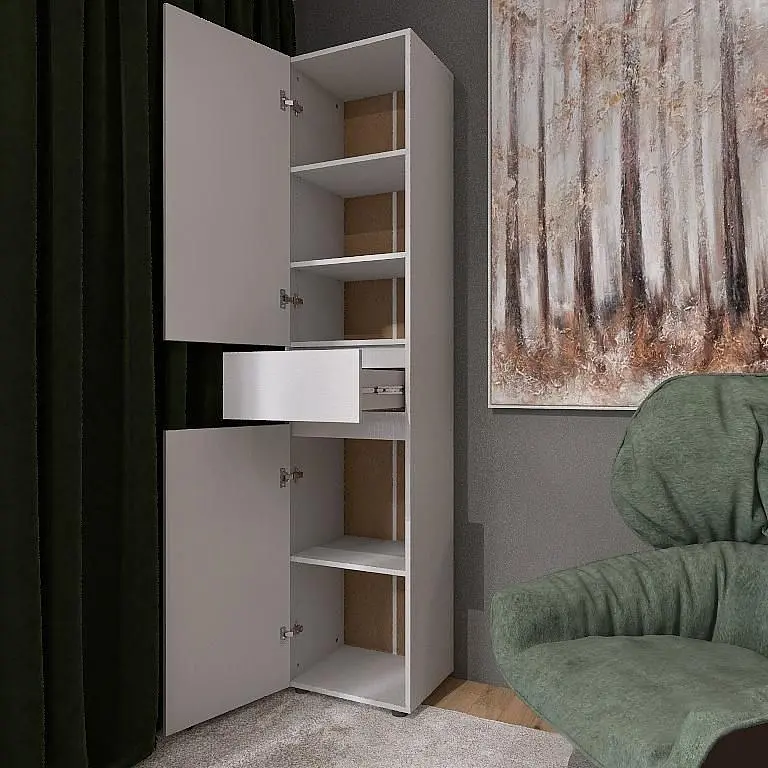 Пенал з висувним ящиком Еверест Лайт ПЛ-1 німфея альба (EVR-4664) - фото 6