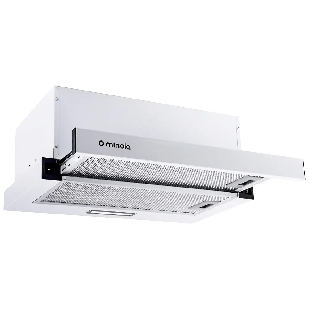 Витяжка телескопічна MINOLA HTL 5214 WH 700 LED - фото 3