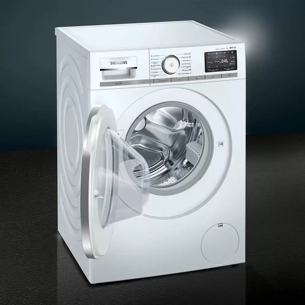 Стиральная машина Siemens с фронтальной загрузкой WM16XEH1OE, 10кг, 1600, A+++, 59см, Дисплей, Белый (WM16XEH1OE) - фото 3
