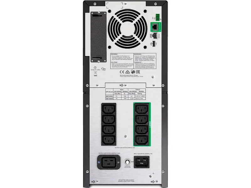 Лінійно-інтерактивне ДБЖ APC Smart-UPS 2200VA 230V LCD IEC w/SmartConnect (SMT2200IC) - фото 2