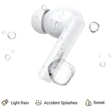 Беспроводные наушники Ugreen WS200 HiTune T6 Hybrid Active Noise-Cancelling Earbuds - фото 2