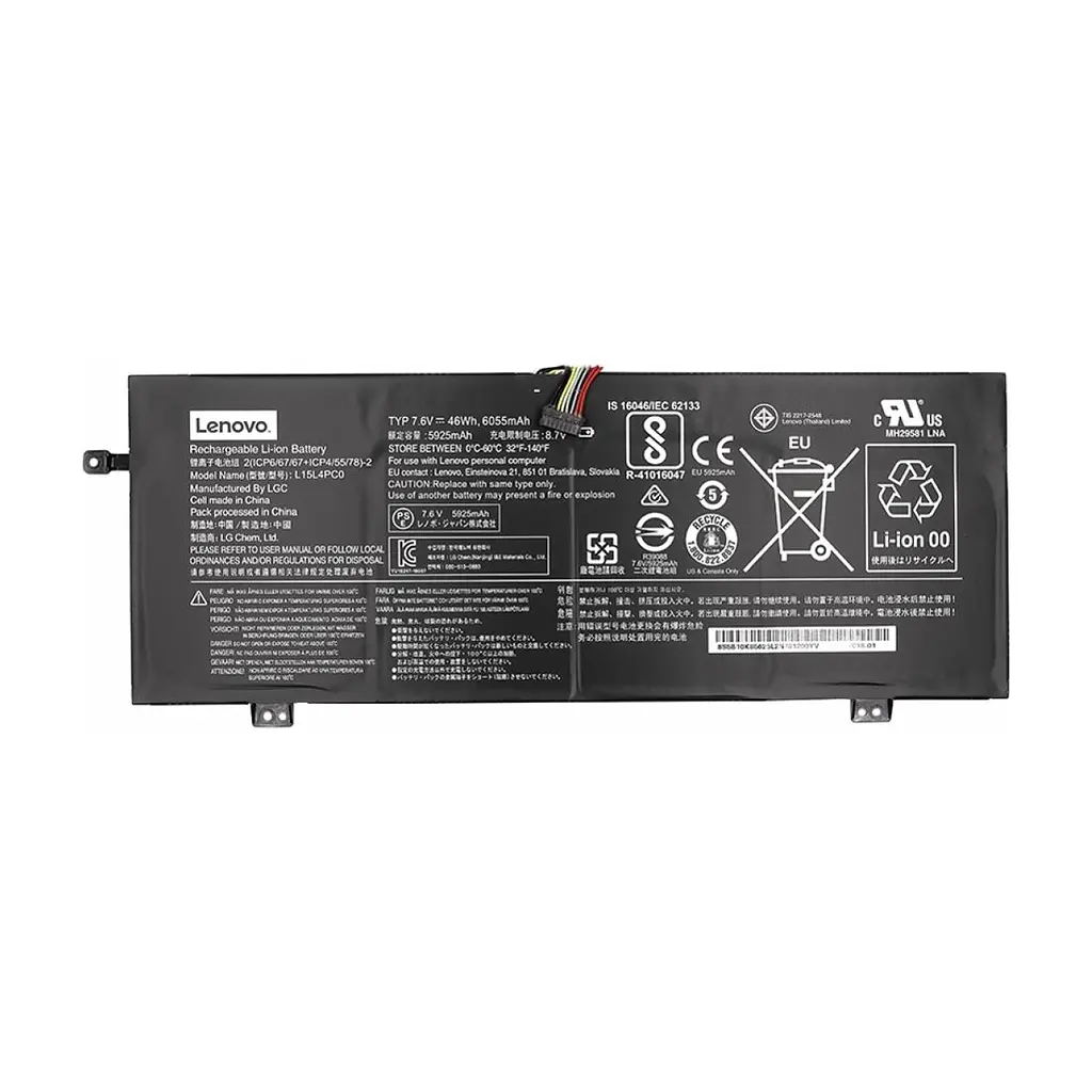 Акумулятор до ноутбука Lenovo IdeaPad 710S-13ISK (L15M4PC0) 7.6V 46Wh (NB480753) - фото 2