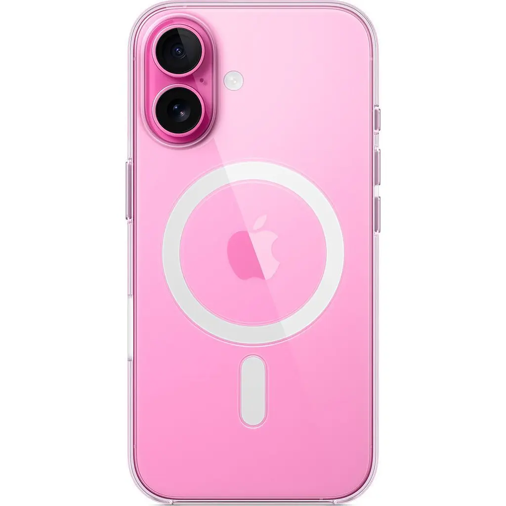 Чохол Clear Case with MagSafe для Apple iPhone 16 Plus Transparent AA [115335] - фото 4