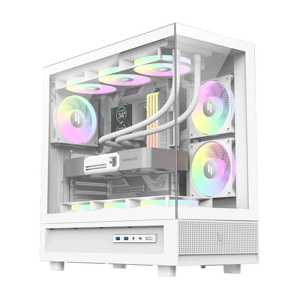 Корпус для ПК Gamemax NEX C51 WH - фото 5