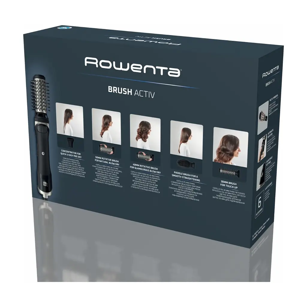 Фен-щітка Rowenta UB9540F0 - фото 8