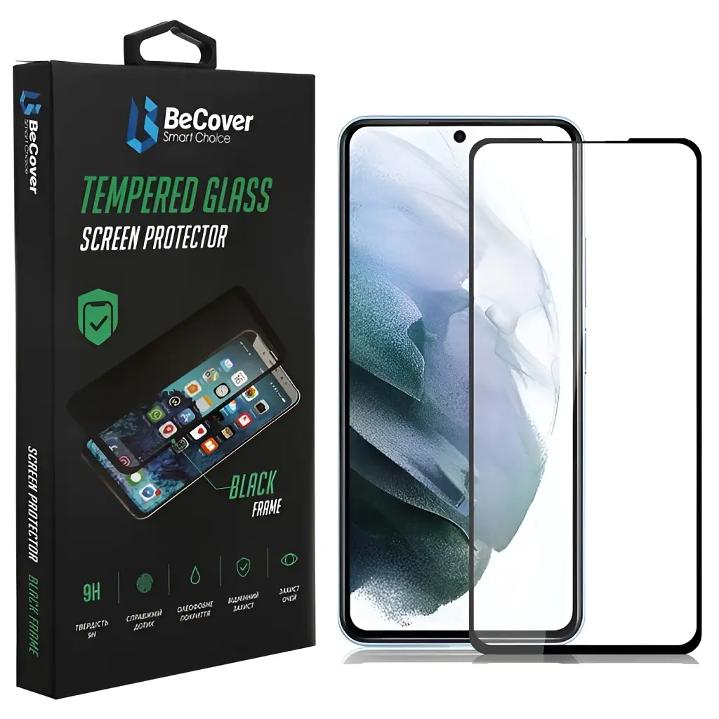 Захисне скло BeCover для Samsung Galaxy S22+ SM-S906 Black (707316) - фото 3