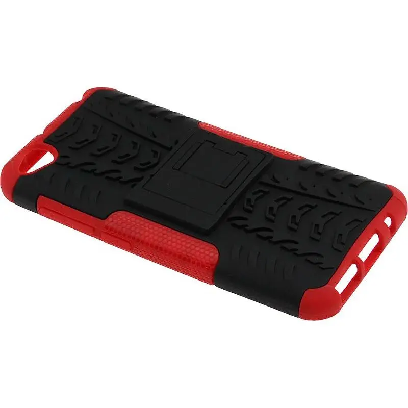 Чохол-накладка Toto Dazzle Kickstand 2 in 1 Case Xiaomi Redmi Go Red - фото 5