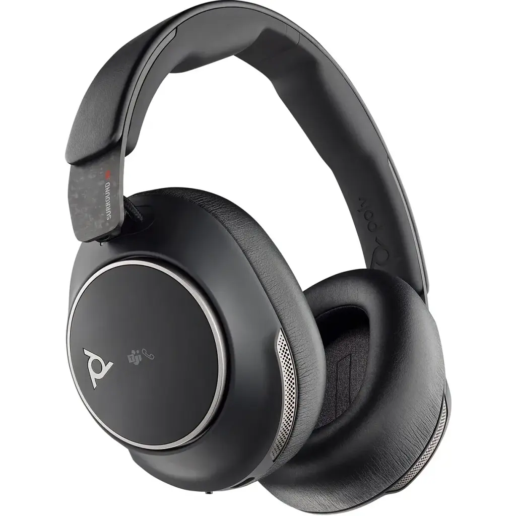 Гарнитура Poly Voyager Surround 80-M USB-C HS + USB-C/A Stereo Black - фото 2
