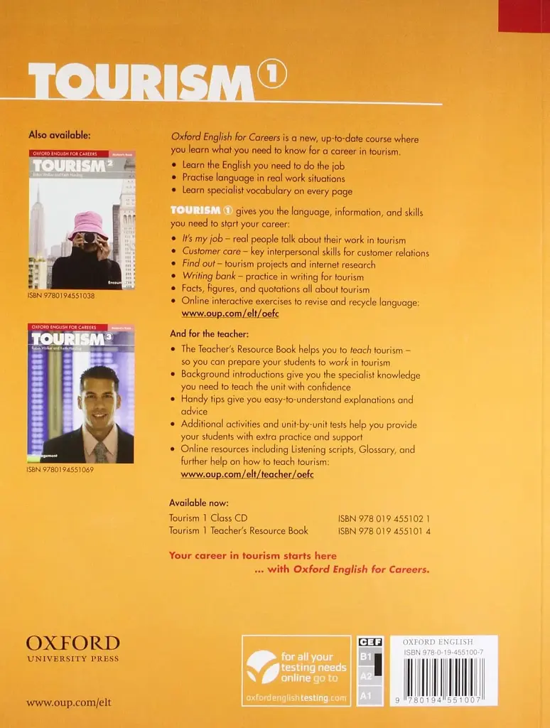 Oxford English for Careers. Tourism 1. Student's Book - фото 2