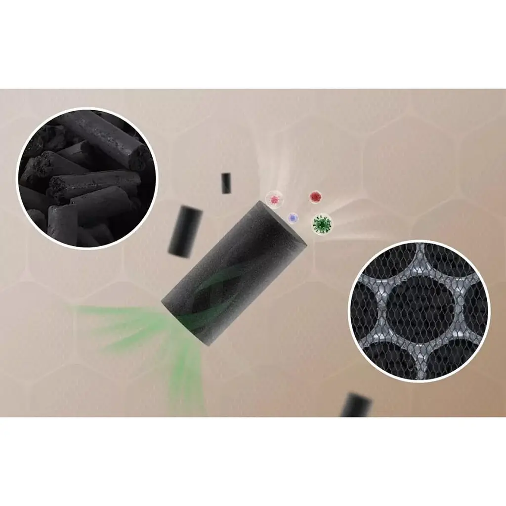 Фільтр для очищувача повітря Levoit Vital 200 True HEPA Carbon LRF-V201-WEU (HEACAFLVNEU0096Y) [126242] - фото 7