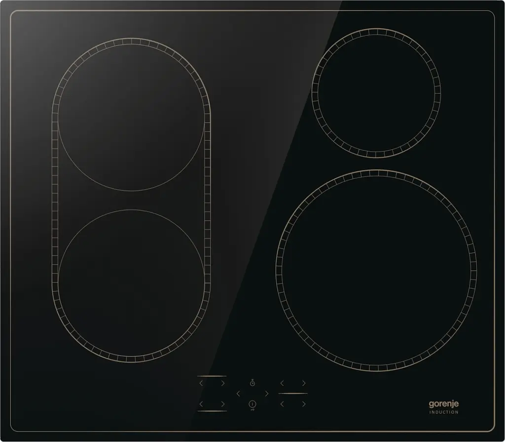 Варильна поверхня Gorenje індукційна, 60см, PowerBoost, TouchControl, поєднання конфорок, чорний - фото 3