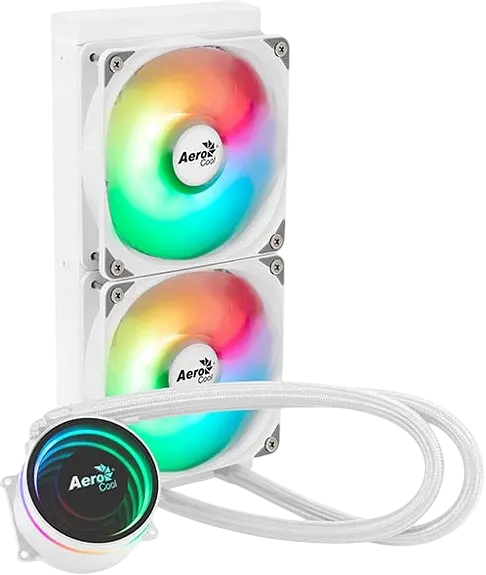 Водяне охолодження AeroCool Oasis L240 ARGB White (ACLA-OA24117.21) - фото 2