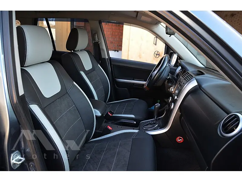 Авточохли модельні MW Brothers для Suzuki Grand Vitara c 2005 - фото 8