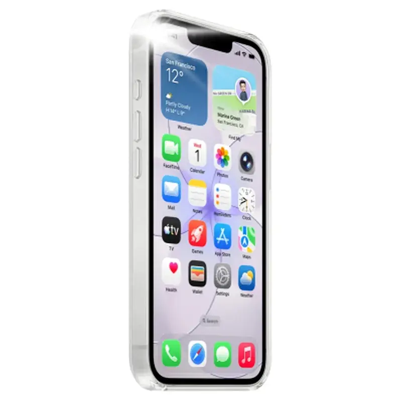 Чохол до мобільного телефона BeCover FIBRA Crystal MagSafe Apple iPhone 17 Pro (715369) - фото 3