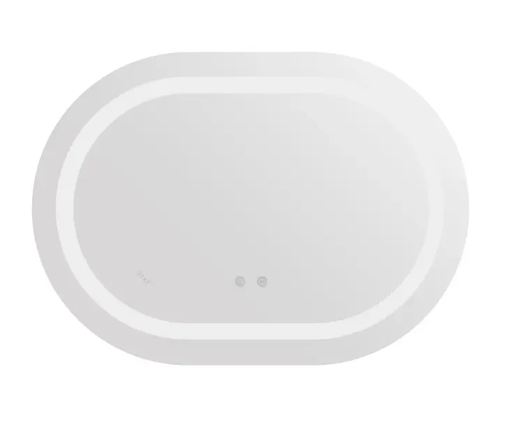Дзеркало Qtap Gemini (GE1) овальне з LED-підсвічуванням Touch QT2578R6080 - фото 2