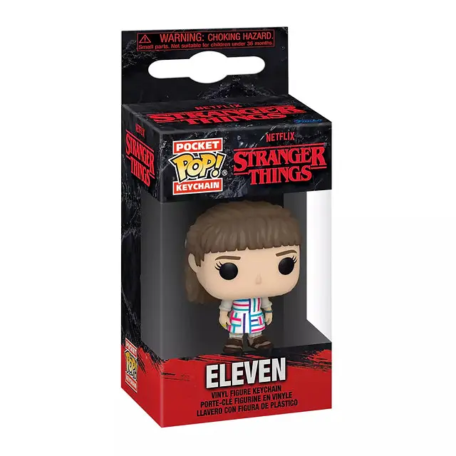 Фігурка-брелок Funko Pop Фанко Поп «Дуже дивні справи» Stranger Things Одинадцять 4 см FP ST E 01 - фото 3
