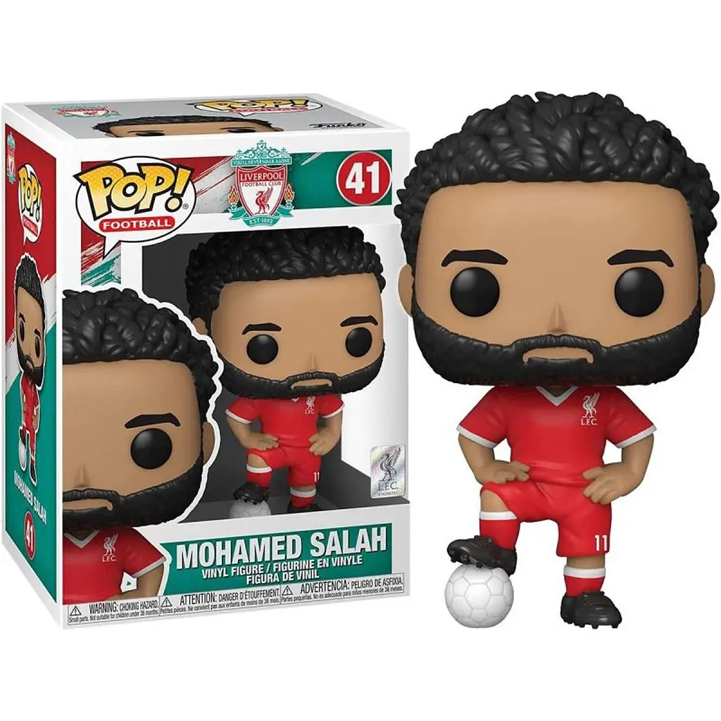 Фігурка Funko Pop! Football: Ліверпуль - Мохамед Салах 11.4см (52173) [171956] - фото 3