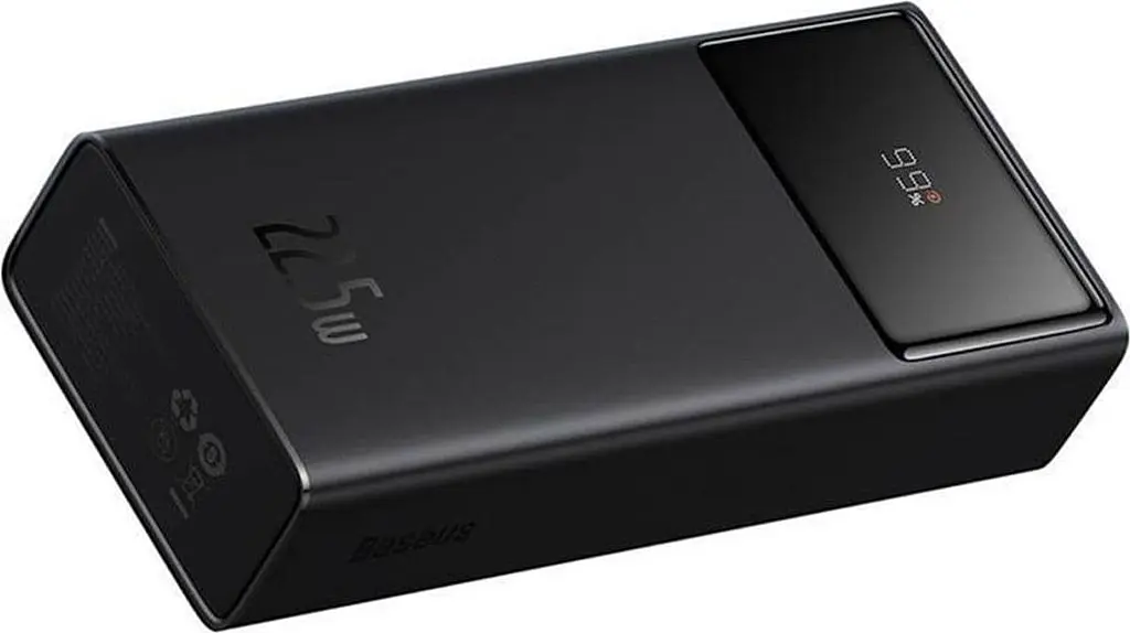 Внешний аккумулятор Baseus Star-Lord 20000mAh PD 22.5W Black (PPXJ080001) [90104] - фото 3