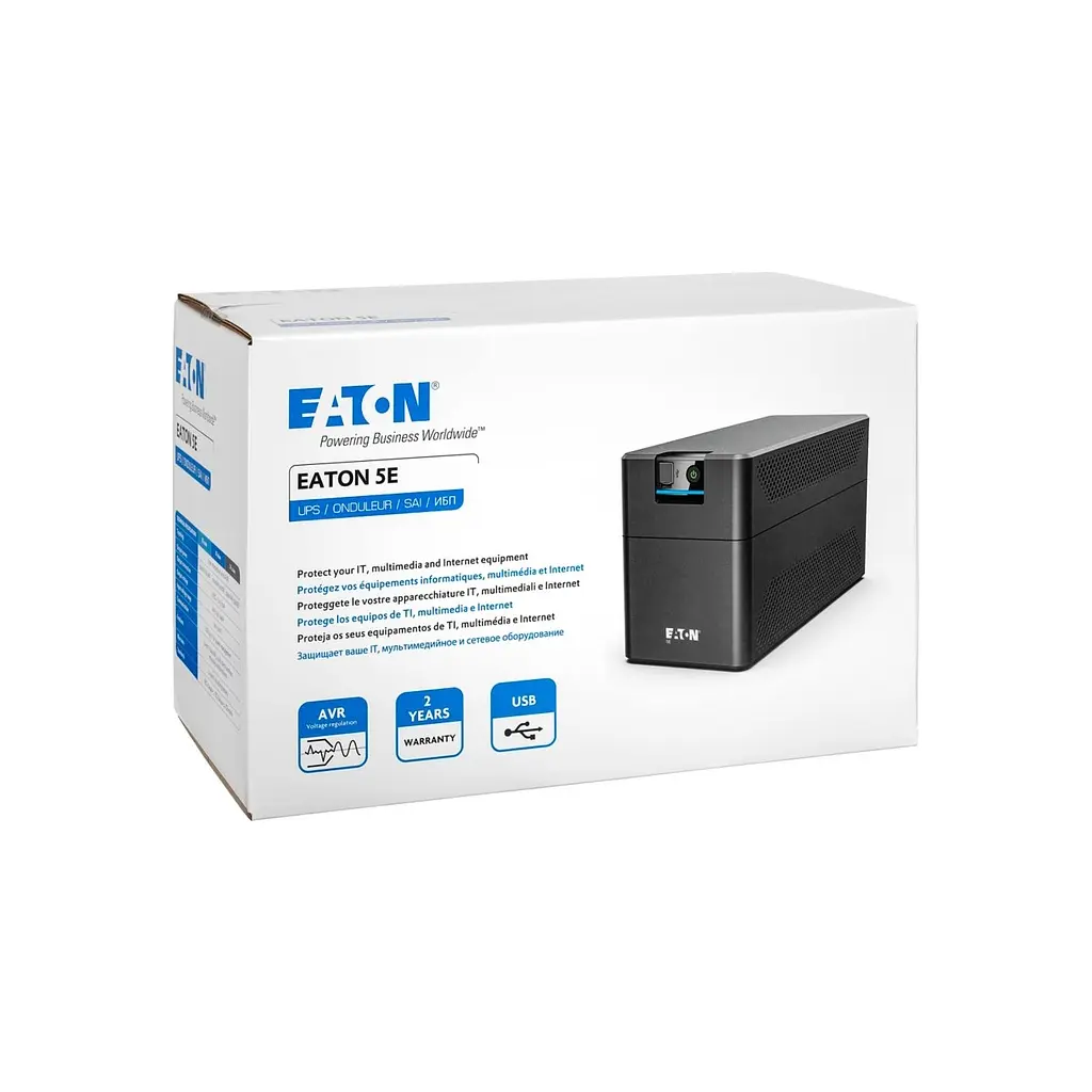 Пристрій безперебійного живлення Eaton 5E1200UI 1200VA (5E1200UI) - фото 4