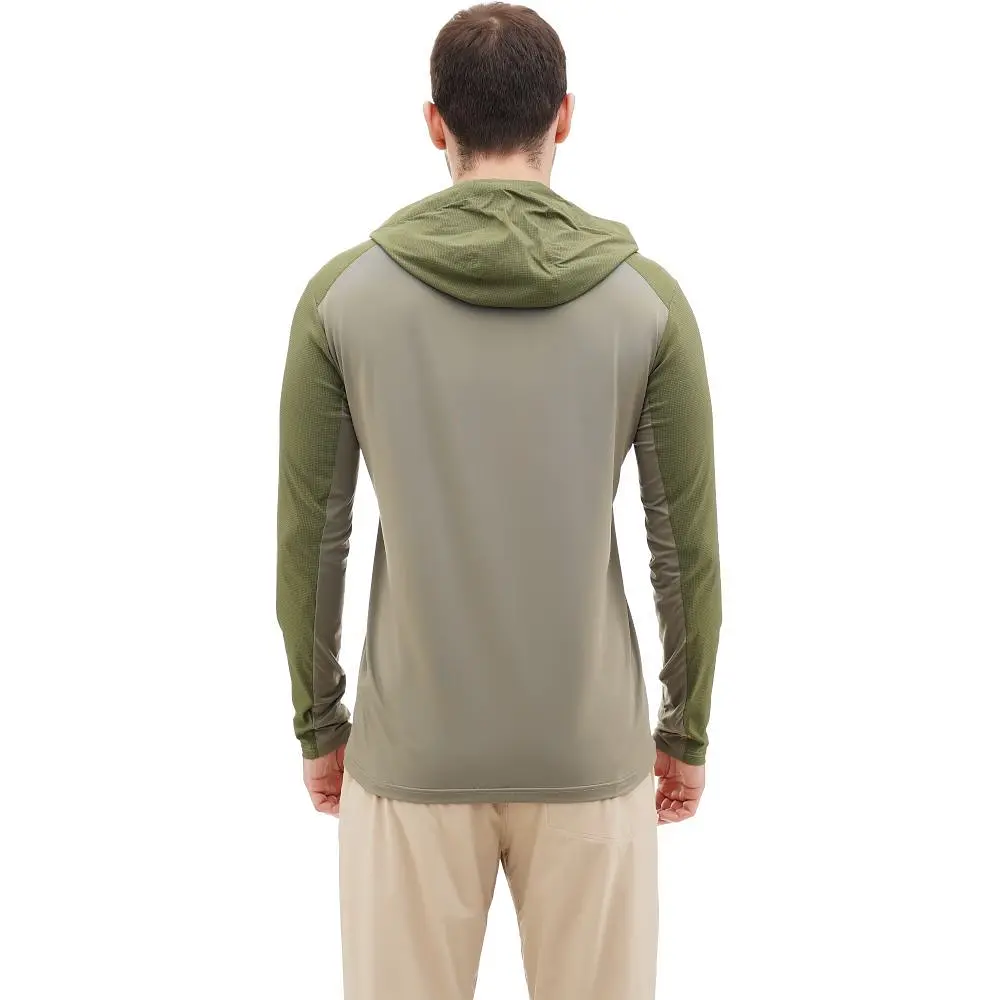 Сорочка мужская Turbat Maya Hood Trek Mens S Оливковый - фото 3