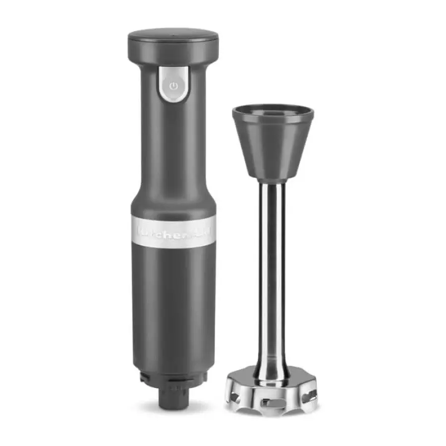 Ручной аккумуляторный блендер KitchenAid Artisan 5KHBBV53EDG серый уголь - фото 5