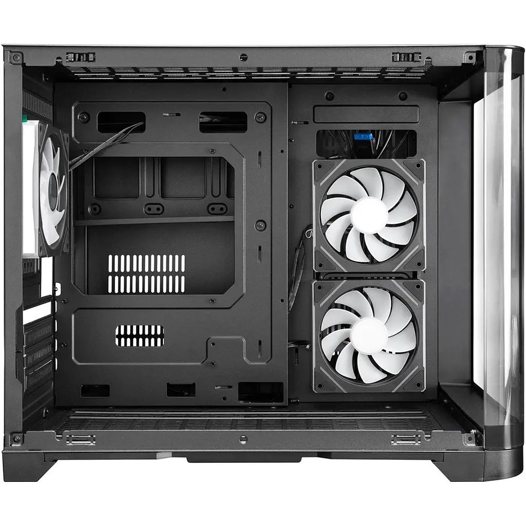 Корпус 1stPlayer UV6-BK-2FC7R-1FC7 Black [146397] - фото 4