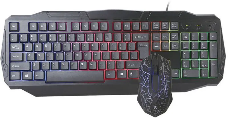 Комплект Piko GX50 Black USB (1283126506208) + килимок - фото 2