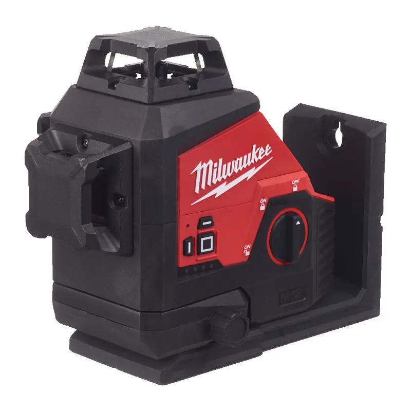 Нівелір лазерний 3D акумуляторний MILWAUKEE, M12 3PLKIT-401P (360 градусів, зелений промінь) (заміна на 4933499379) - фото 7