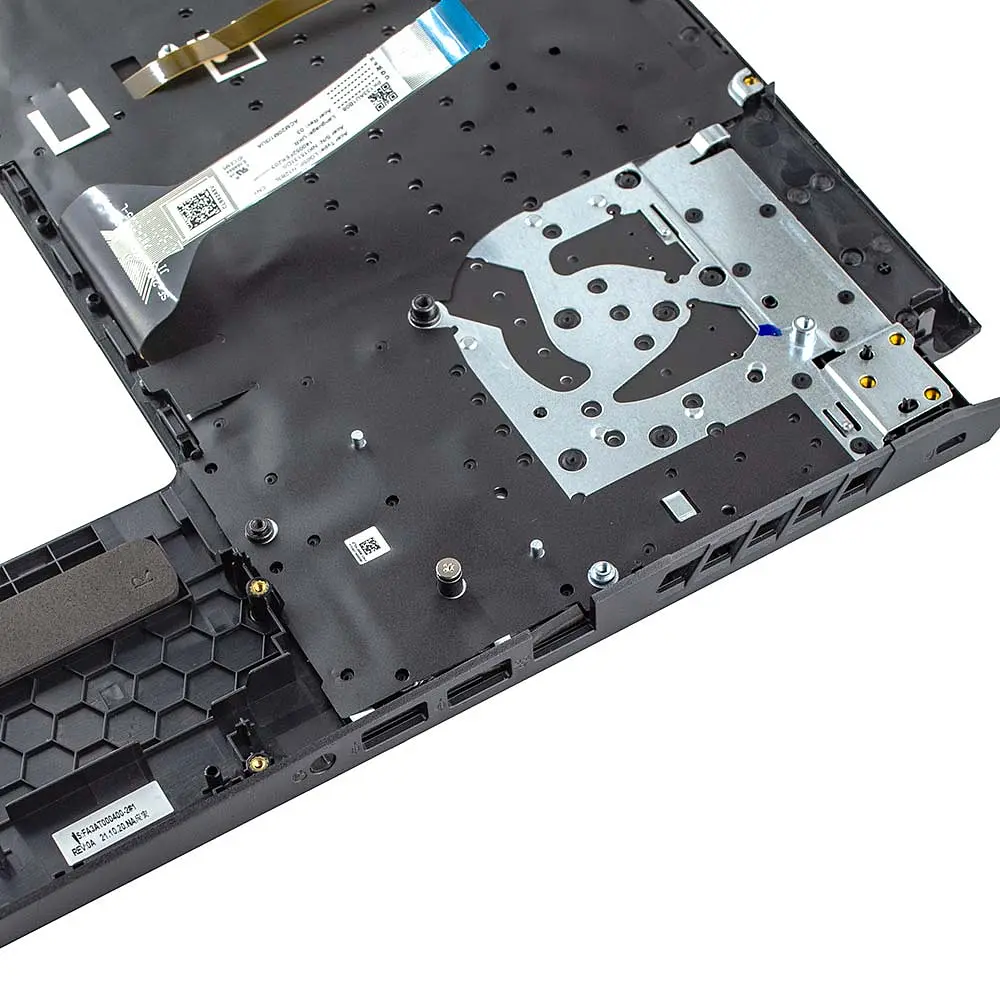 Корпус верхня кришка для Acer Nitro AN515-45 AN515-57, (топкейс з клавіатурою з підсвічуванням, 6B.QBCN2.009, C Cover, Original) - фото 3