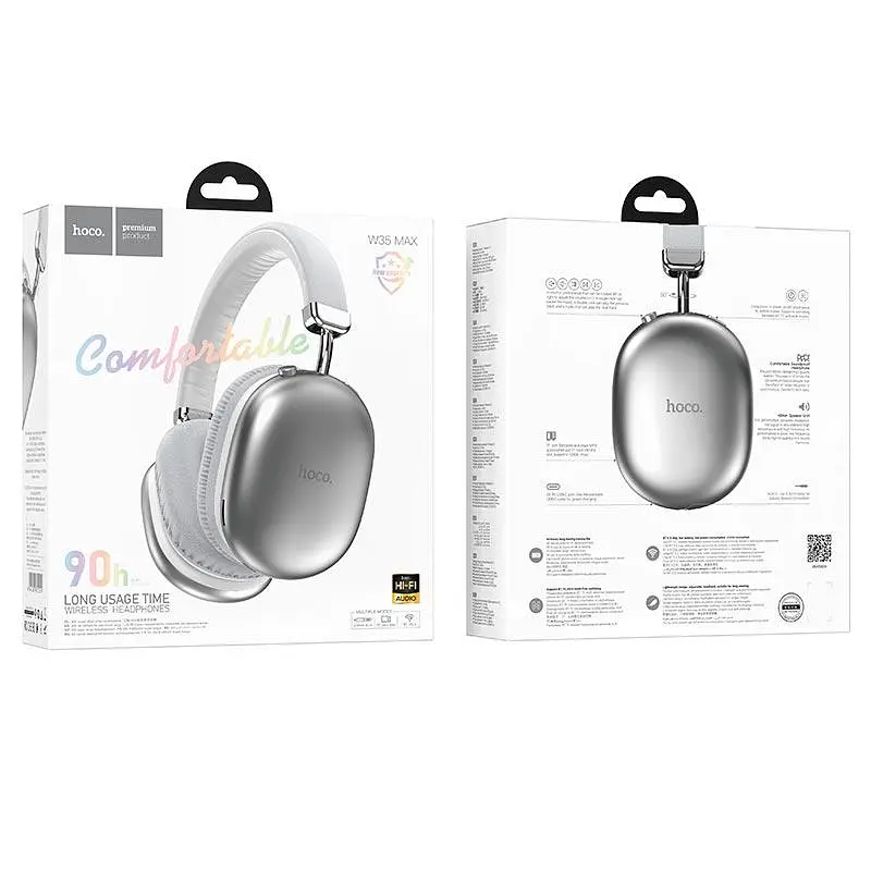 Наушники Hoco W35 Max Joy BT headphones BT5.3/AUX/TF, 90h - фото 2