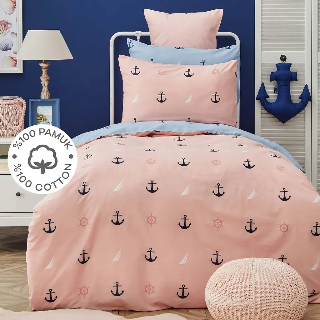 Постільна білизна Nautica Home - Anchor ранфорс підлітковий - фото 2