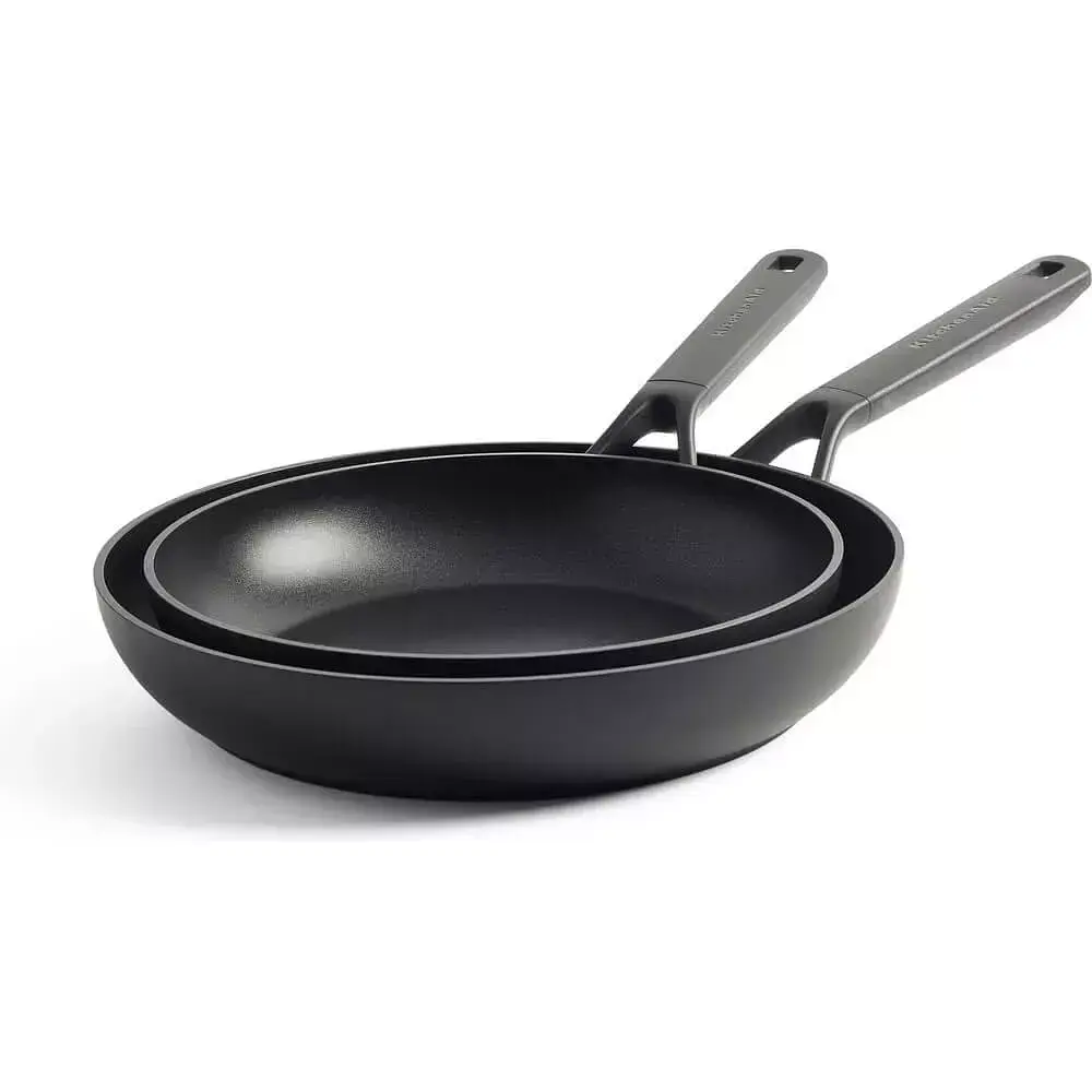 Набір сковорідок KitchenAid CFA 24+28 см з керамічним покриттям (CC003569-001)