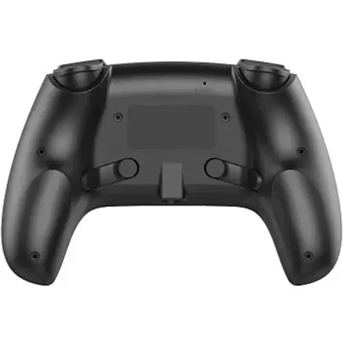 Геймпад бездротовий Data Frog PS-P02 для ПК та PS4 з додатковими задніми кнопками Чорний - фото 2