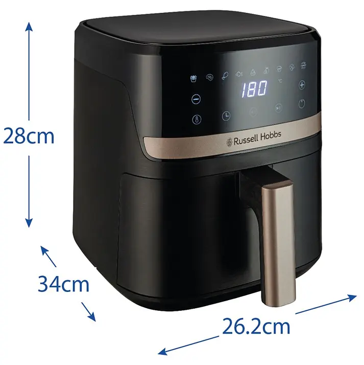 Мультипечь 27610-56/RH Satisfry Air Fryer 4.3L Russell Hobbs teh0023159 - фото 7
