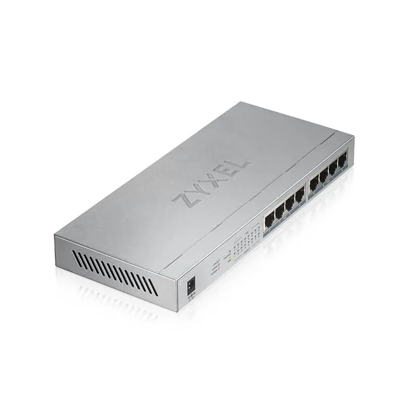 Комутатор ZYXEL GS1008HP (GS1008HP-EU0101F) - фото 4