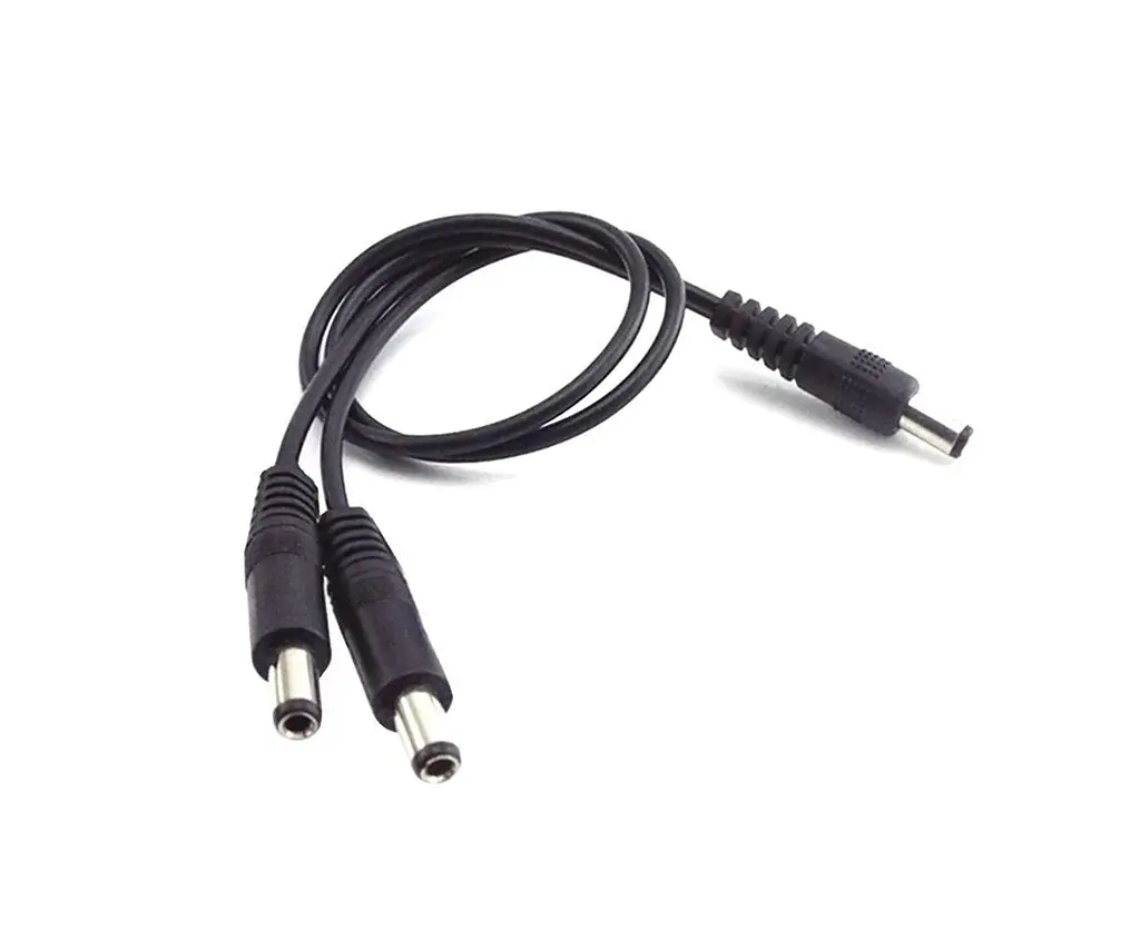 Кабель разветвитель для роутера DC-M на 2 x DC-M 5.5x2.5 мм 39 см - фото 2