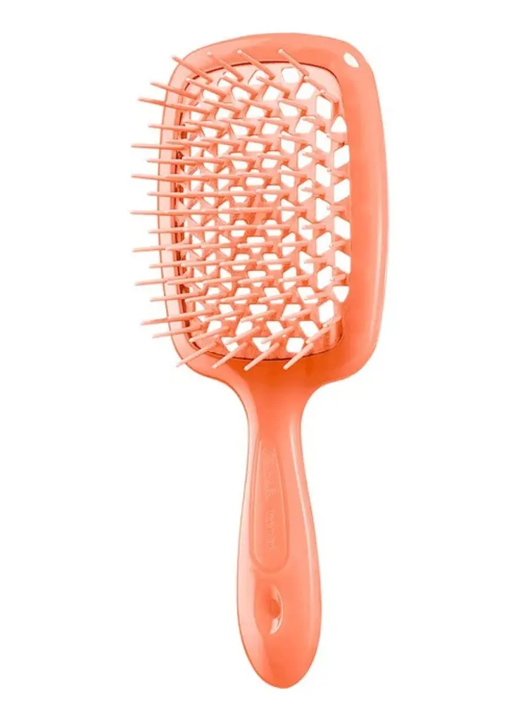 Щітка для волосся Janeke Superbrush Коралова