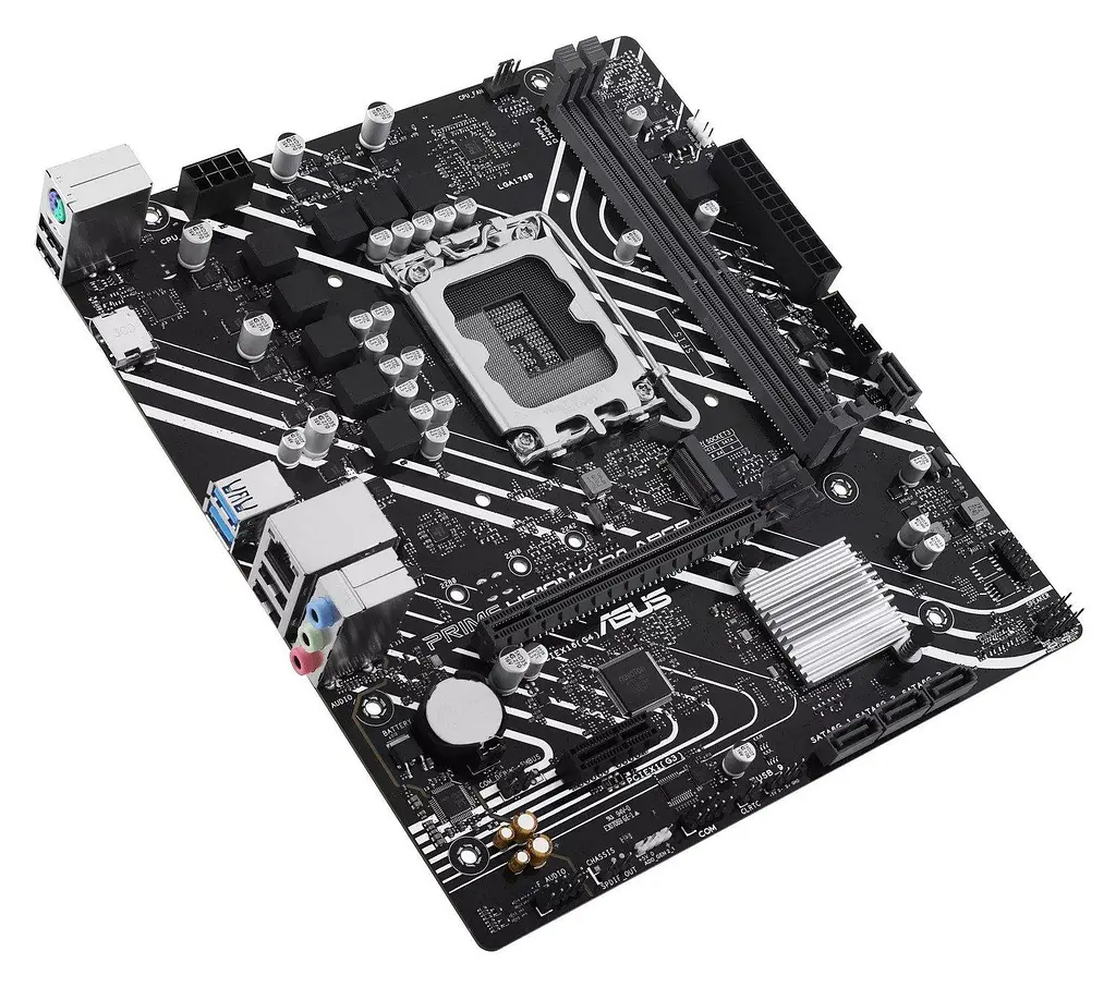 Материнская плата ASUS Prime H610M-K D4 ARGB (PRIME H610M-K D4 ARGB) (Socket 1700, Intel H610, Micro-ATX) Б/у - фото 3