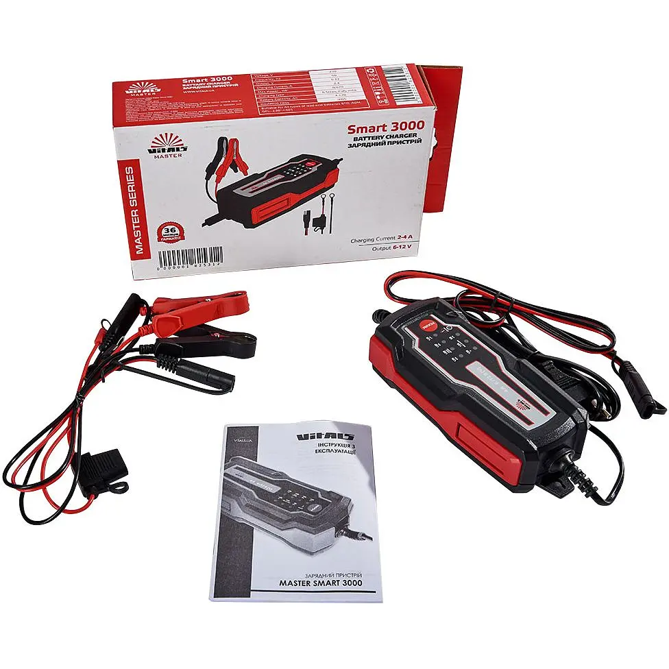 Зарядное устройство Vitals Master Smart 3000 (182531) - фото 9