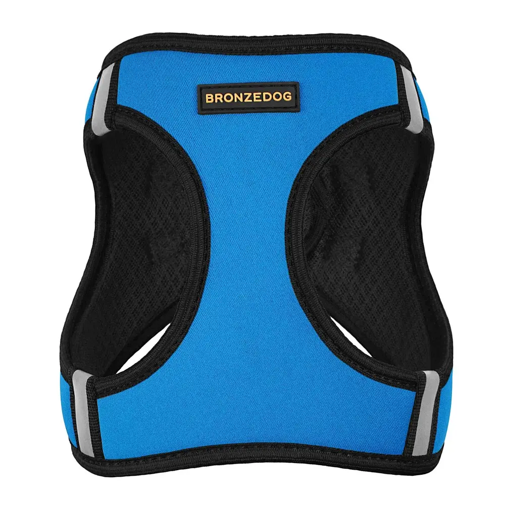 Шлея для собак Bronzedog Sport Vest XXS 15х13х3 см блакитна - фото 2