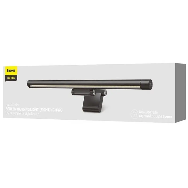 LED лампа для комп'ютера Baseus I-Wok Asymmetric Light Source Screen Hanging Light (fighting) Pro Black - фото 6