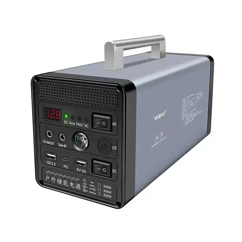 Зарядна станція Yachu 12.8V/24Ah/400W Повербанк із розеткою 220В | Інвертор акумуляторний - фото 5