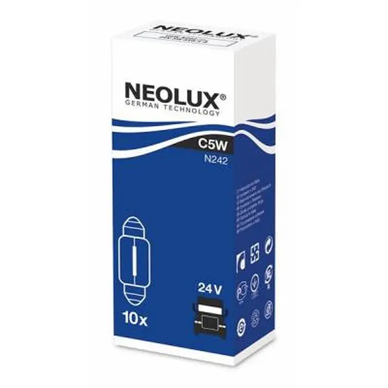 Автолампа Neolux 5W (N242) - фото 2