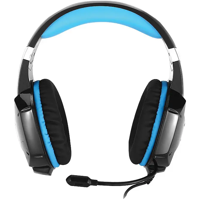Ігрові навушники REAL-EL GDX-7500 Black/Blue (EL124100015) [112554] - фото 2