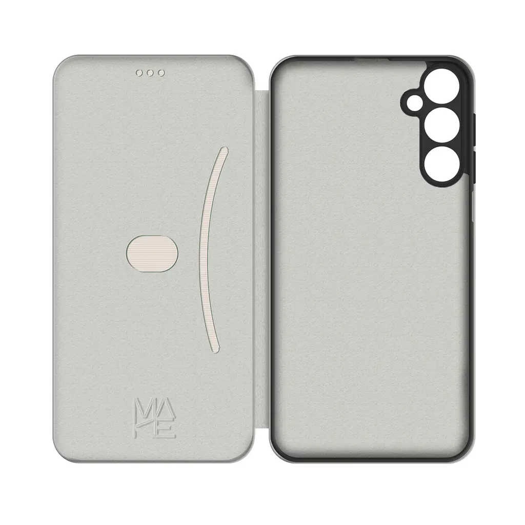 Чохол-книжка MAKE Samsung A16 Flip Silver - фото 4