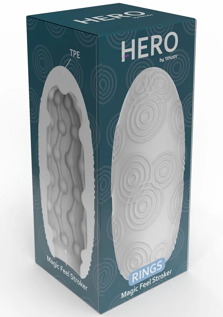 Мастурбатор Toy Joy Hero Medium Rings - фото 5