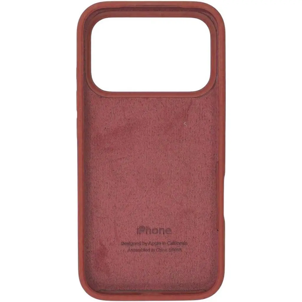 Чохол Silicone Case для Apple iPhone 17 Pro Saddle Brown AA [145178] - фото 2