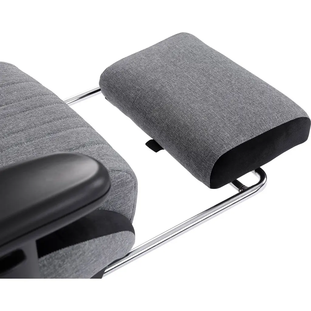 Геймерське крісло GT Racer X-2534-F Fabric Gray/Black Suede [121429] - фото 11